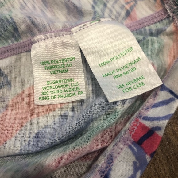Lilly Pulitzer Luxletic Racer Back Tank 2 Pack Small - Picture 3 of 12